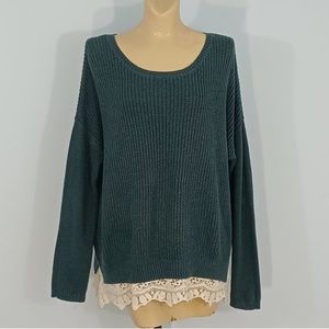 Urban Outfitters Emerald Green Sweater